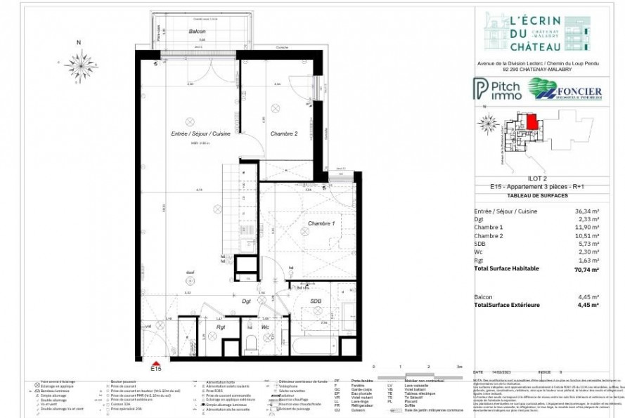 vente Appartement Chatenay Malabry - Photo 5