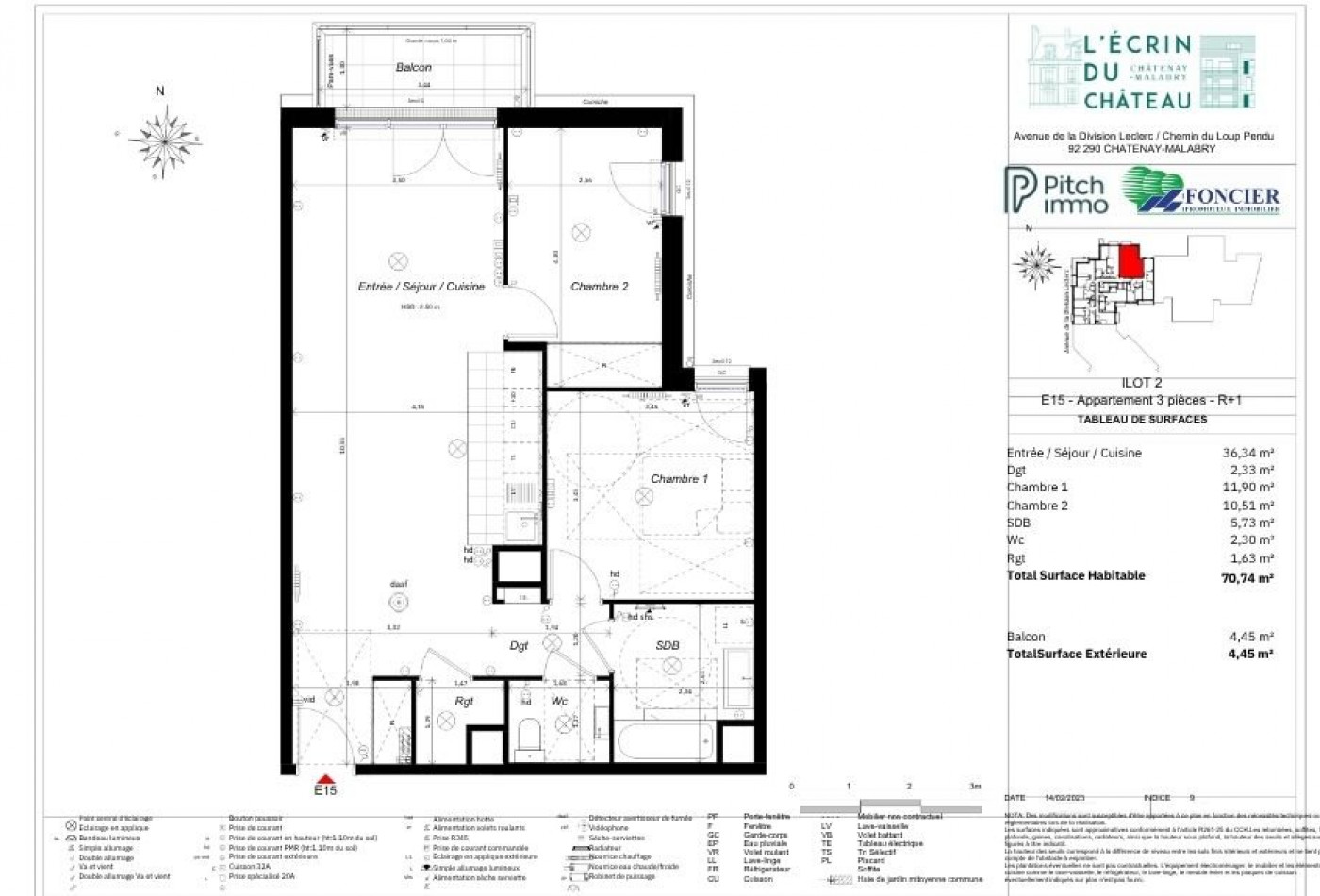 vente Appartement Chatenay Malabry - Photo 5
