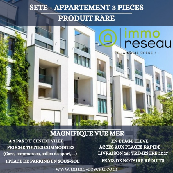 vente Appartement Sete - Photo 1