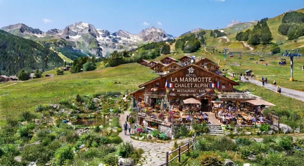 vente Hôtel restaurant La Foux D'allos - Photo 1