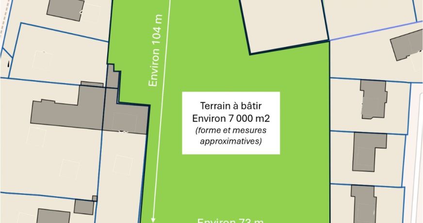 vente Terrain Parigny