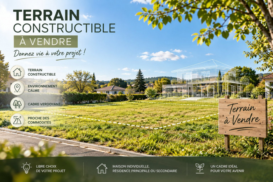 vente Terrain constructible Saint Gratien - Photo 1