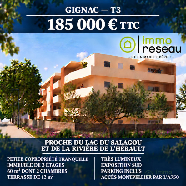 vente Appartement Gignac - Photo 1