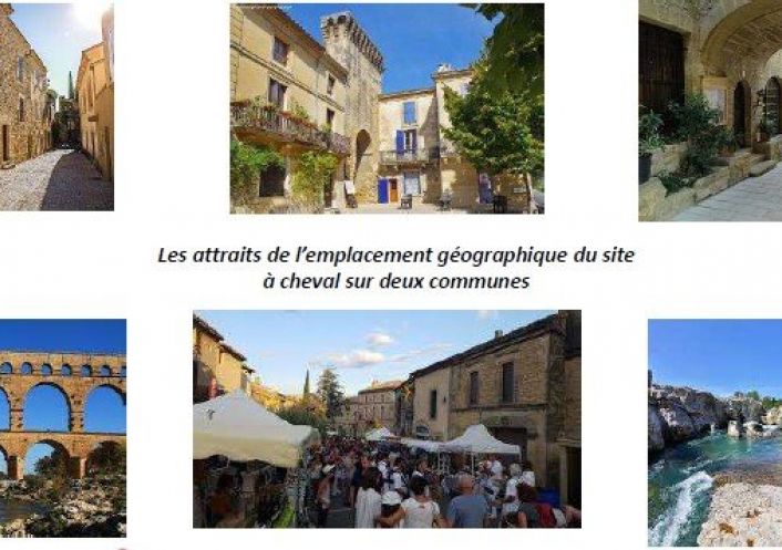 A vendre Terrain à aménager Castillon Du Gard | Réf 301226807 - Agence du duché d'uzès