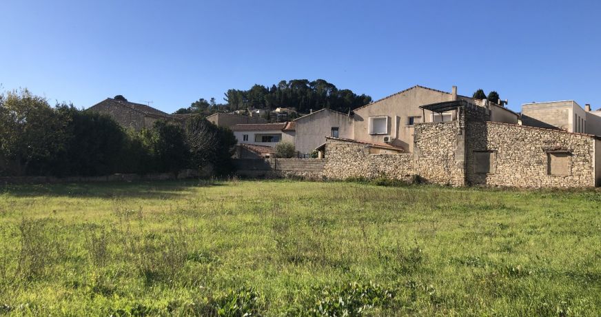 vente Terrain constructible Calvisson