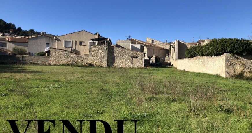 vente Terrain constructible Calvisson