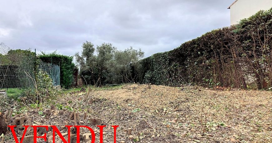 vente Terrain constructible Calvisson