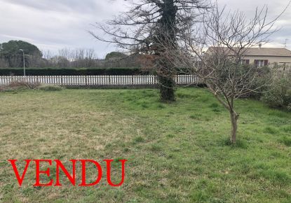 à vendre Terrain constructible Calvisson