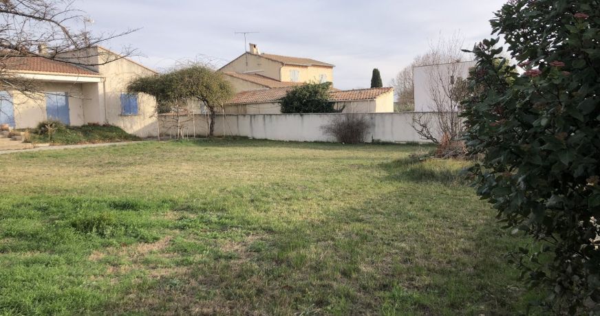 vente Terrain constructible Calvisson
