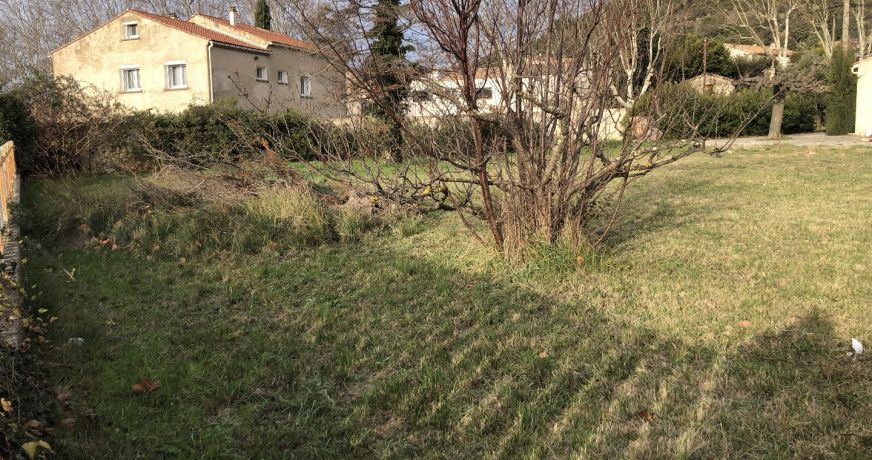 vente Terrain constructible Calvisson