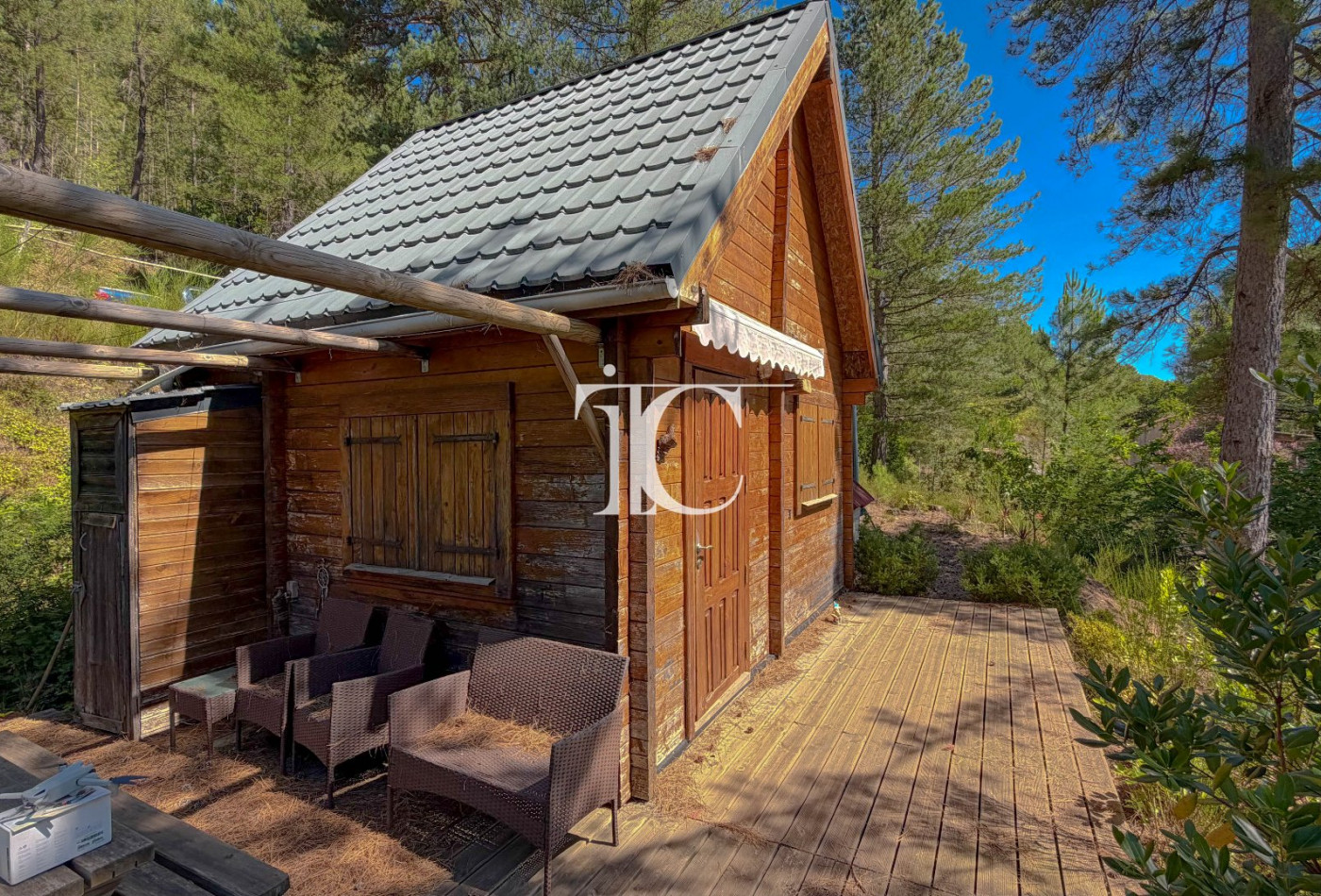 vente Chalet en bois Chamborigaud - Photo 1