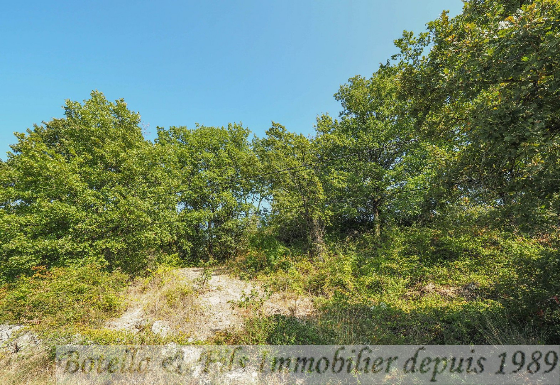 vente Terrain Barjac