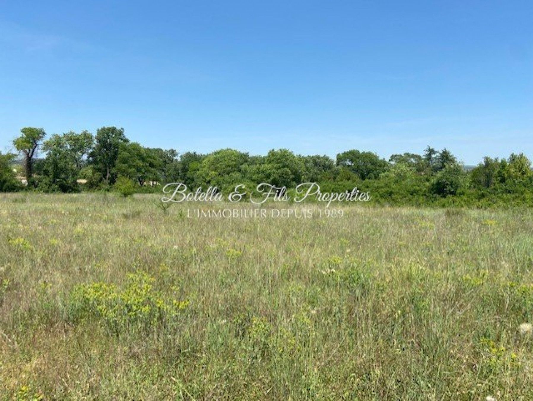 vente Terrain constructible Uzes