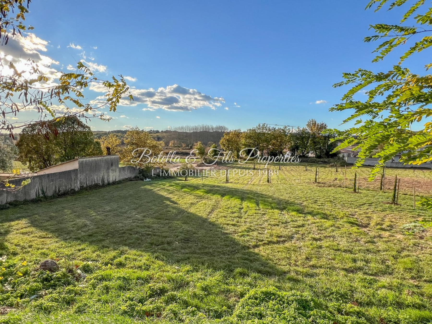 vente Terrain Vagnas