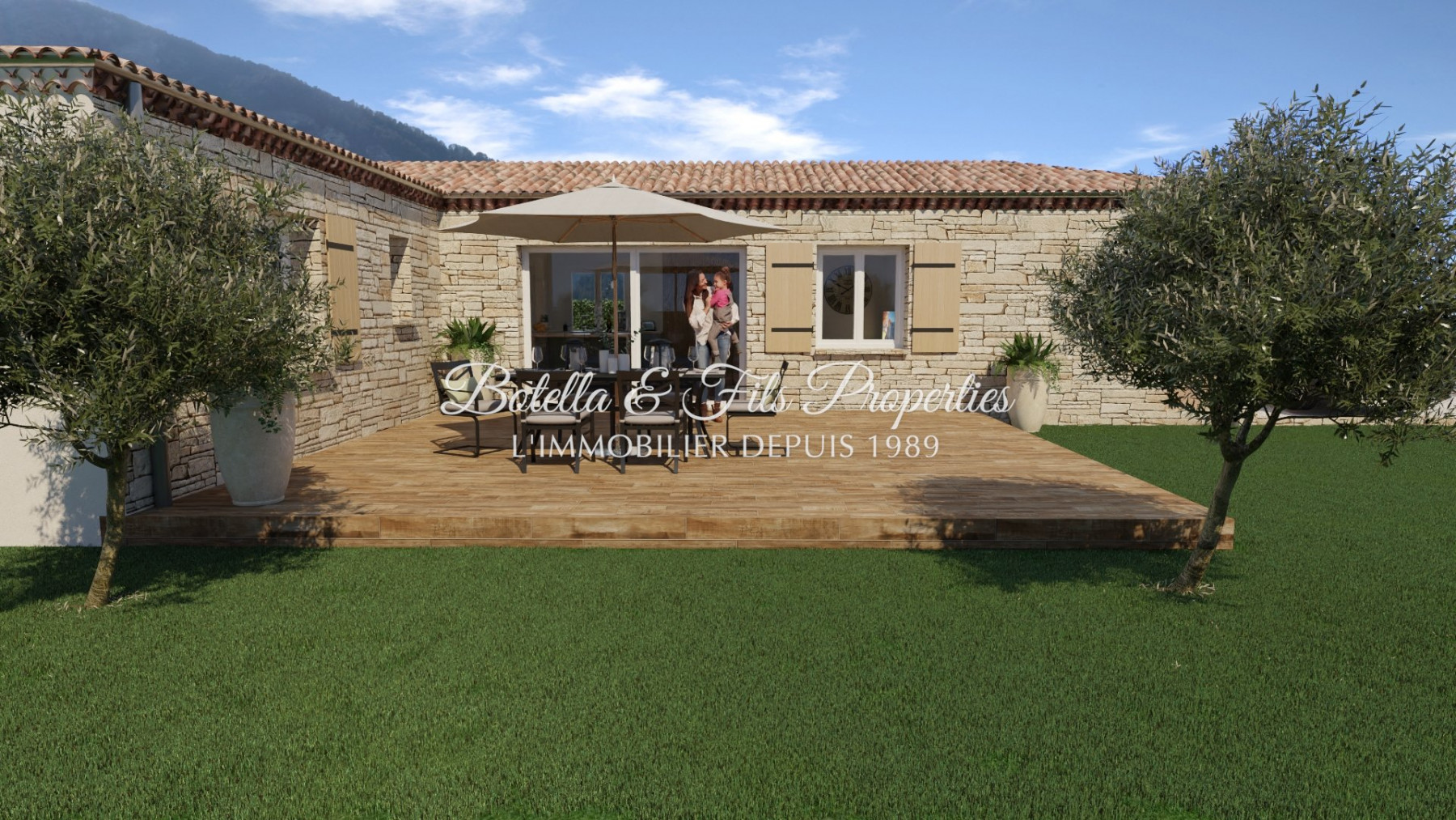 vente Terrain Vagnas