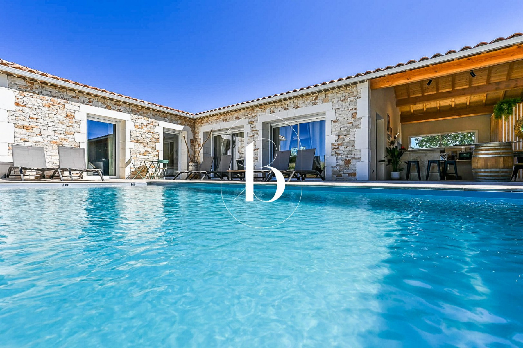 vente Maison contemporaine Saint Privat De Champclos