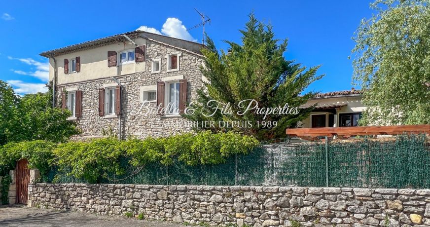 vente Maison de village Barjac