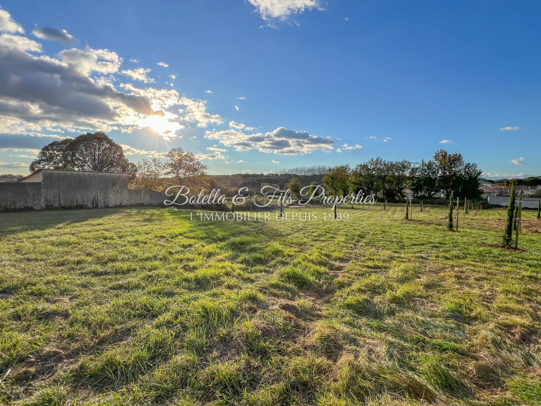 vente Terrain Vagnas