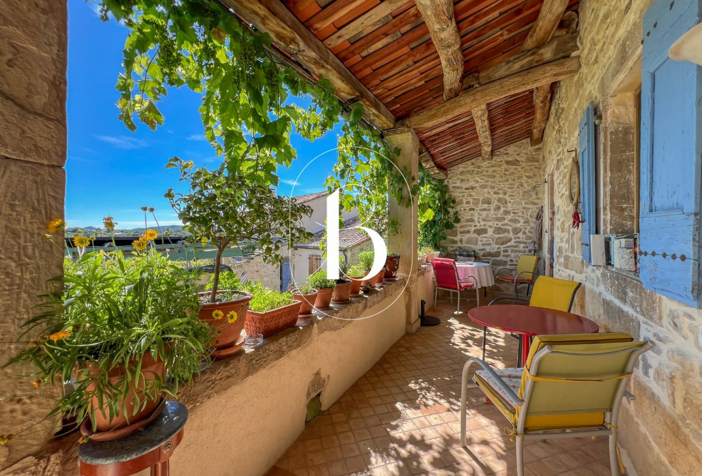 vente Maison de village Barjac - Photo 7
