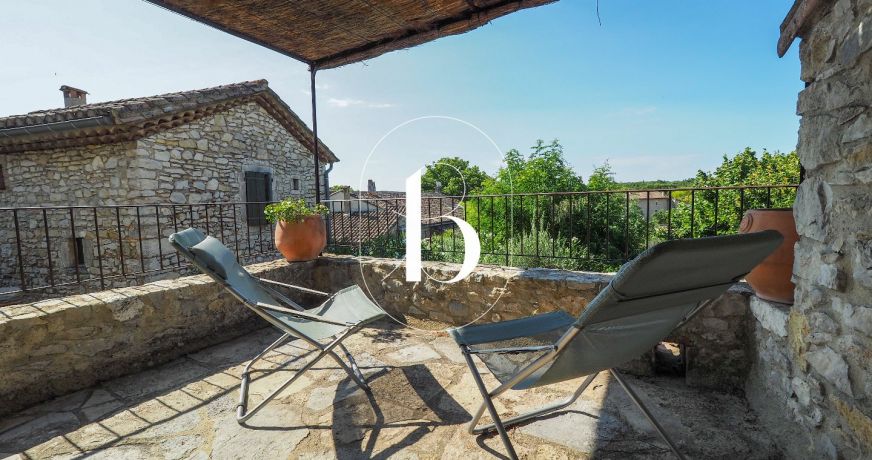 vente Maison de village Lussan