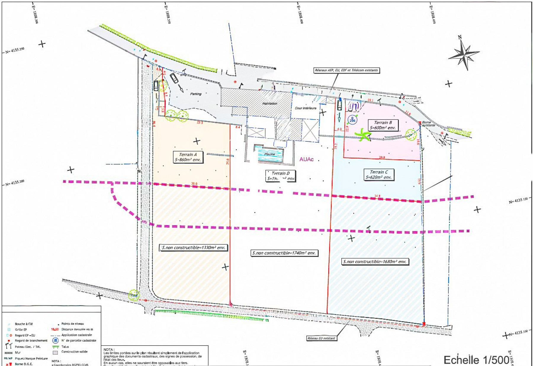 sale Terrain constructible Vallon Pont D'arc