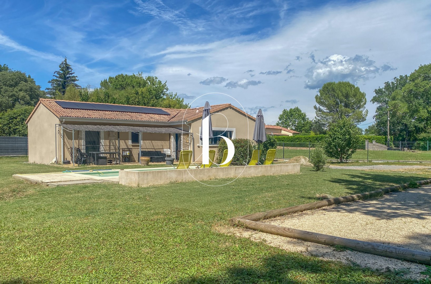 vente Villa Berrias Et Casteljau