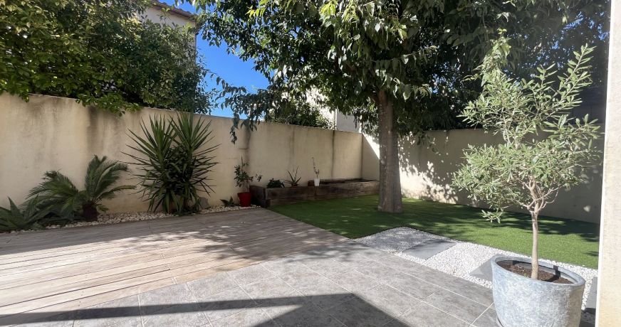 vente Appartement en rez de jardin Calvisson