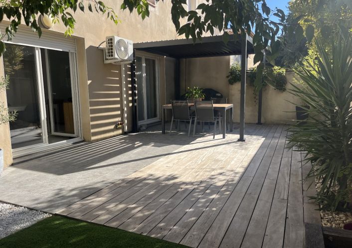 à vendre Appartement en rez de jardin Calvisson