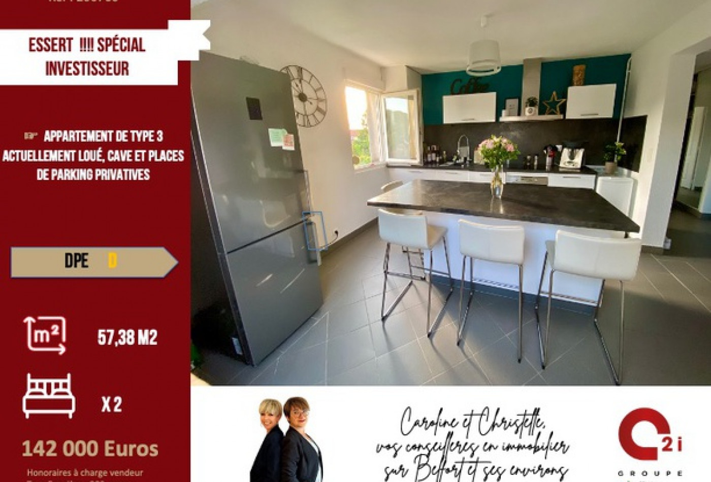 vente Appartement Essert - Photo 1