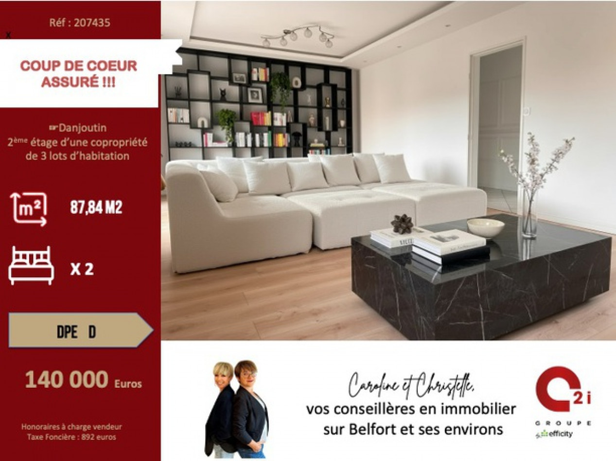 à vendre Appartement Danjoutin - Photo 1