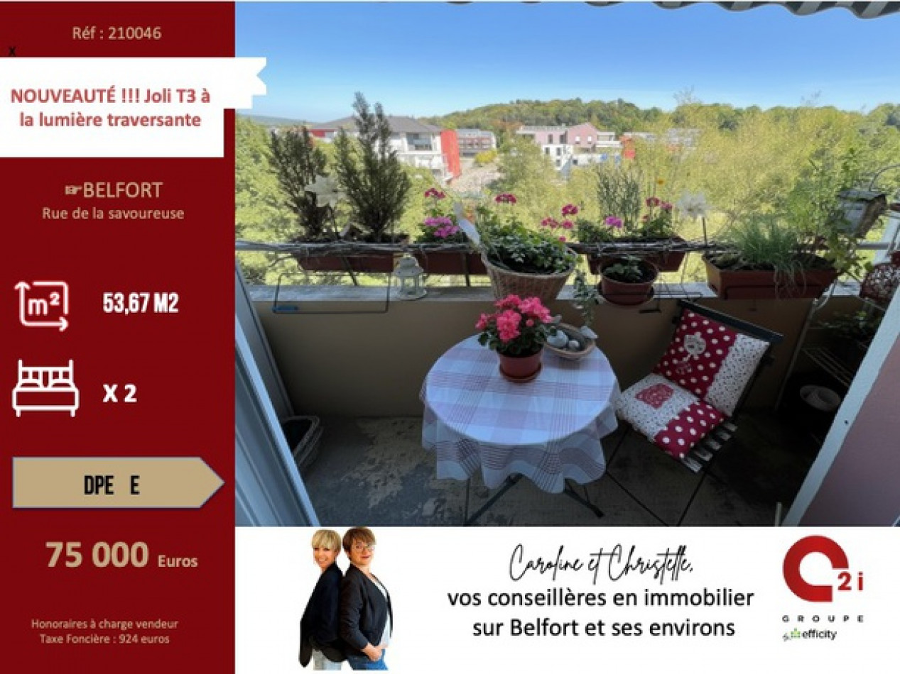 à vendre Appartement Belfort - Photo 1