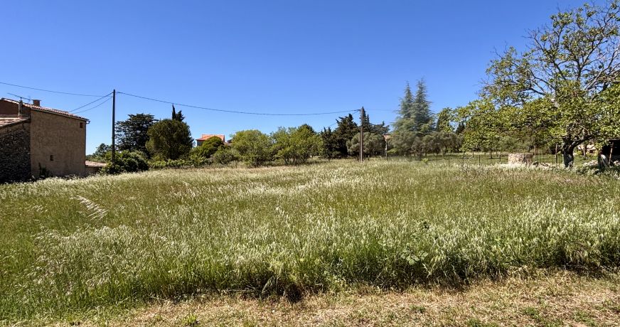 vente Terrain Régusse