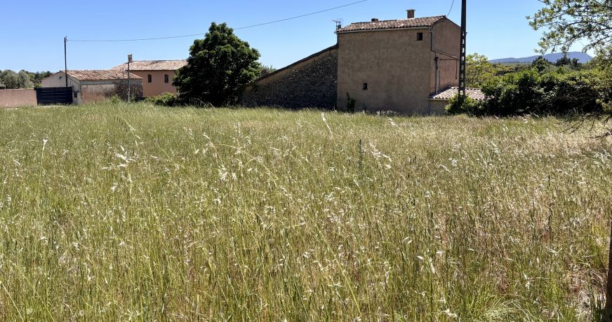 vente Terrain Régusse