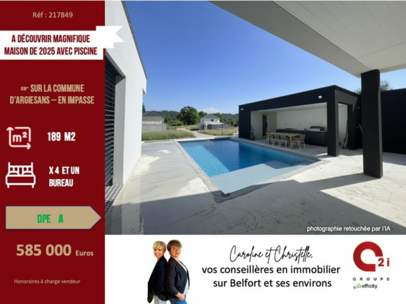 vente Maison Argiésans - Photo 1