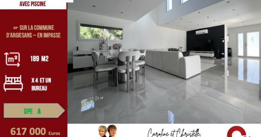 vente Maison Argiésans