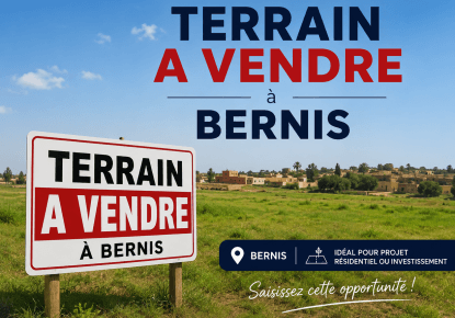 vente Terrain Bernis