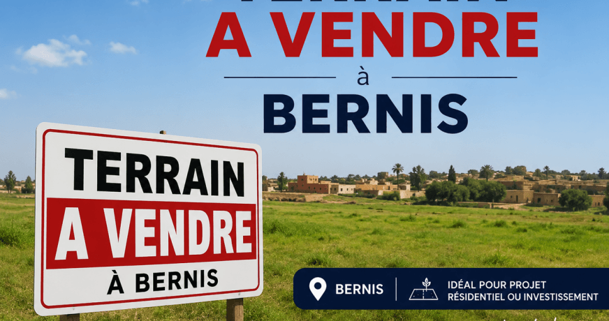 vente Terrain Bernis