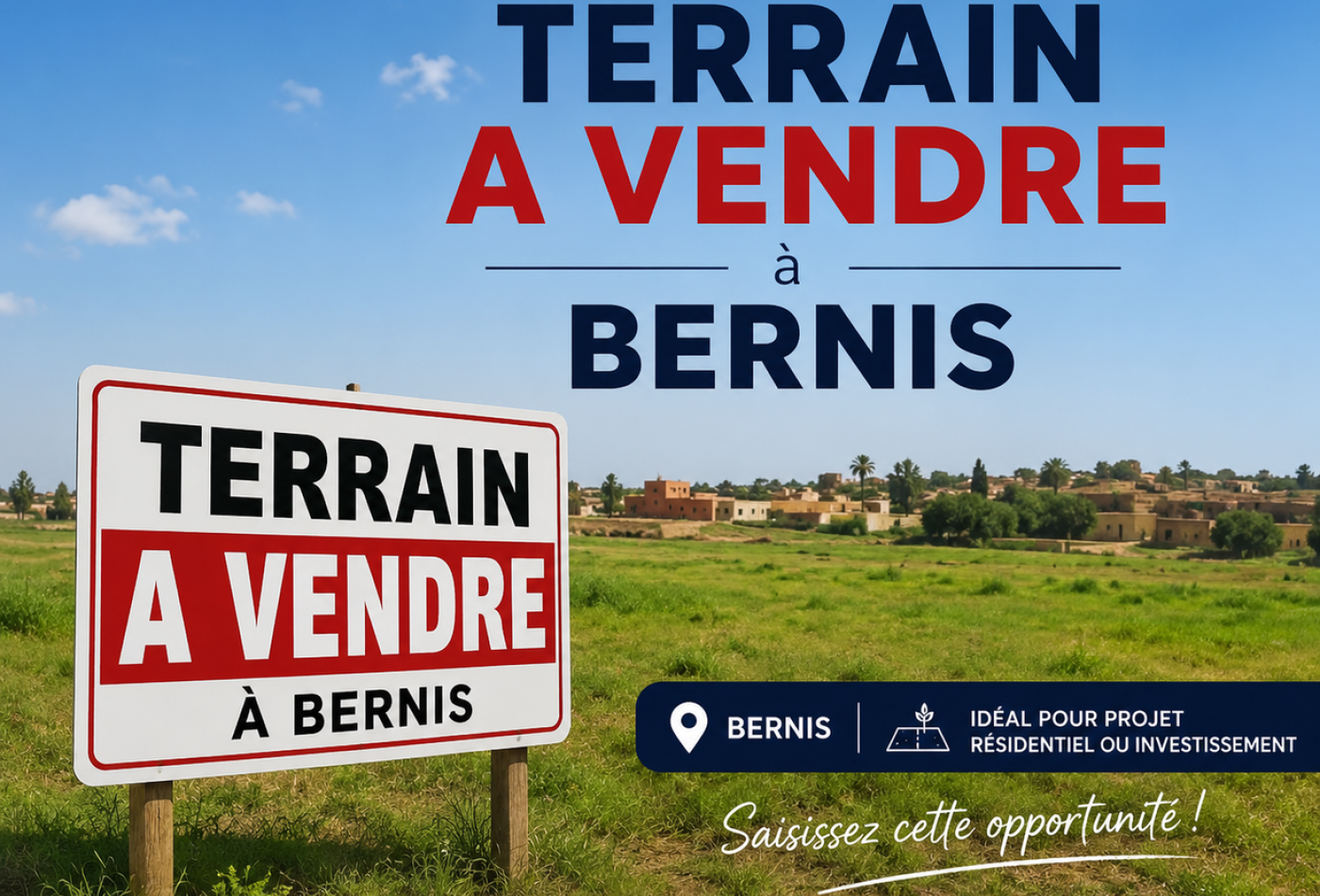 vente Terrain Bernis - Photo 1