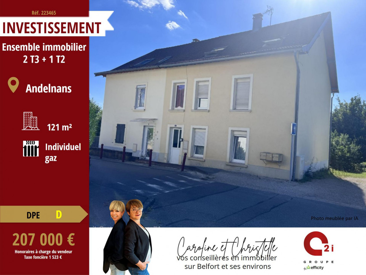à vendre Immeuble Andelnans - Photo 1