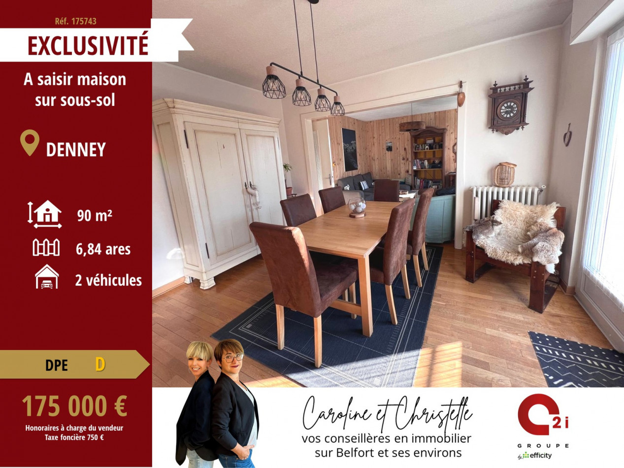à vendre Maison Denney - Photo 1