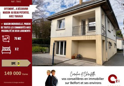 vente Maison Offemont
