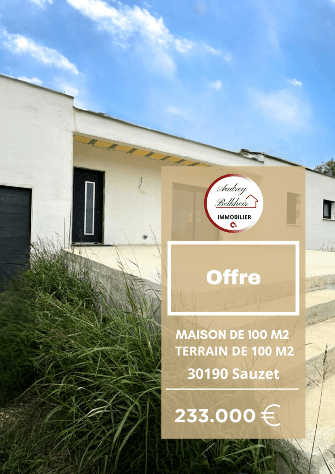 à vendre Maison Sauzet - Photo 1