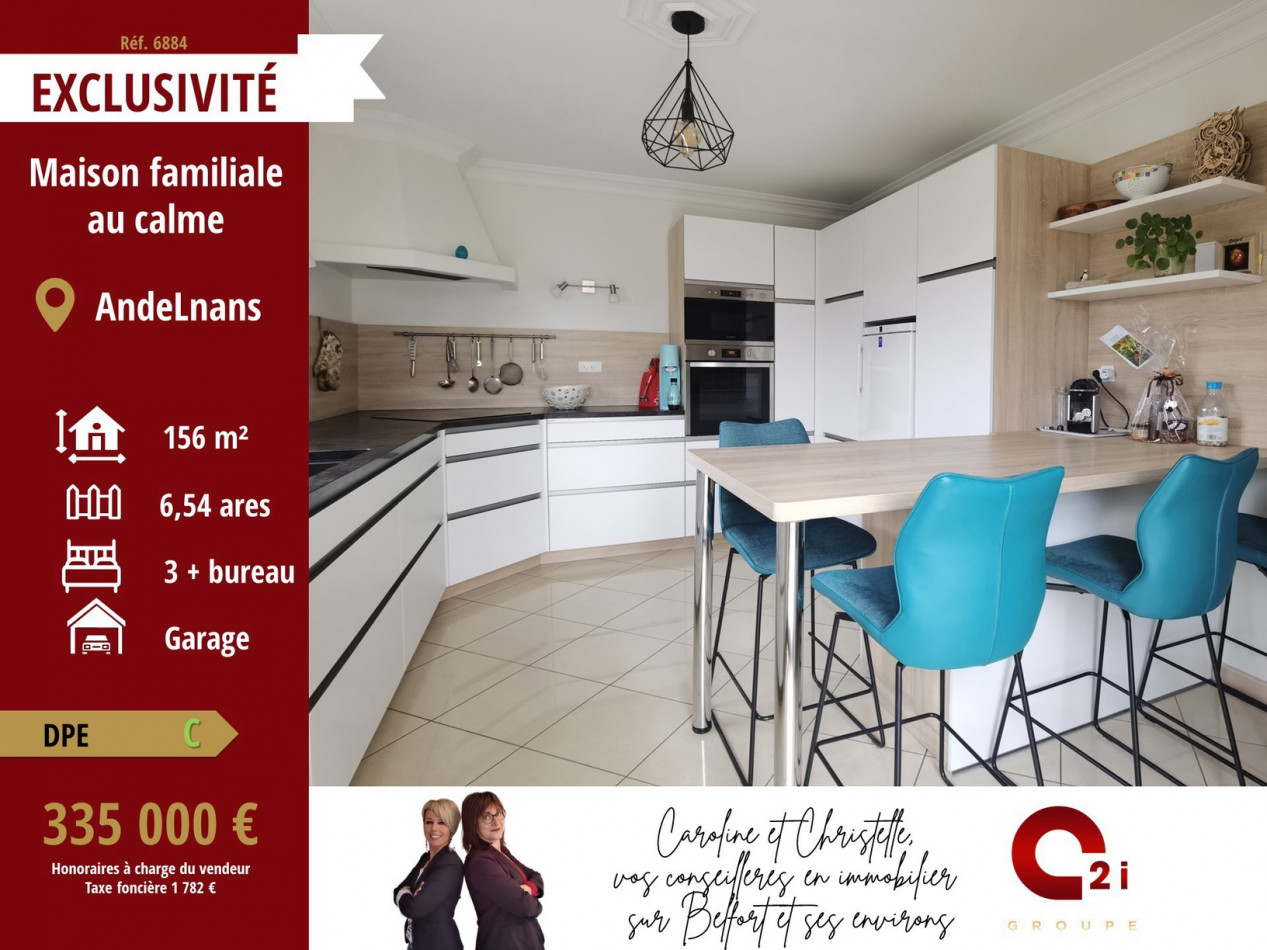 à vendre Maison Andelnans - Photo 1