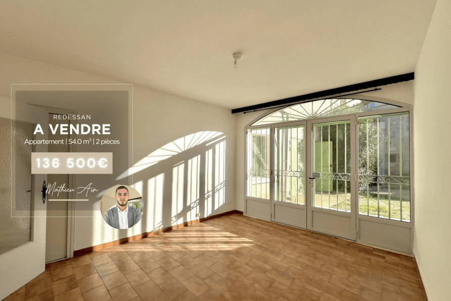 vente Appartement Redessan - Photo 1