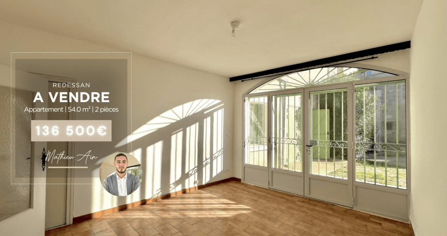 vente Appartement Redessan