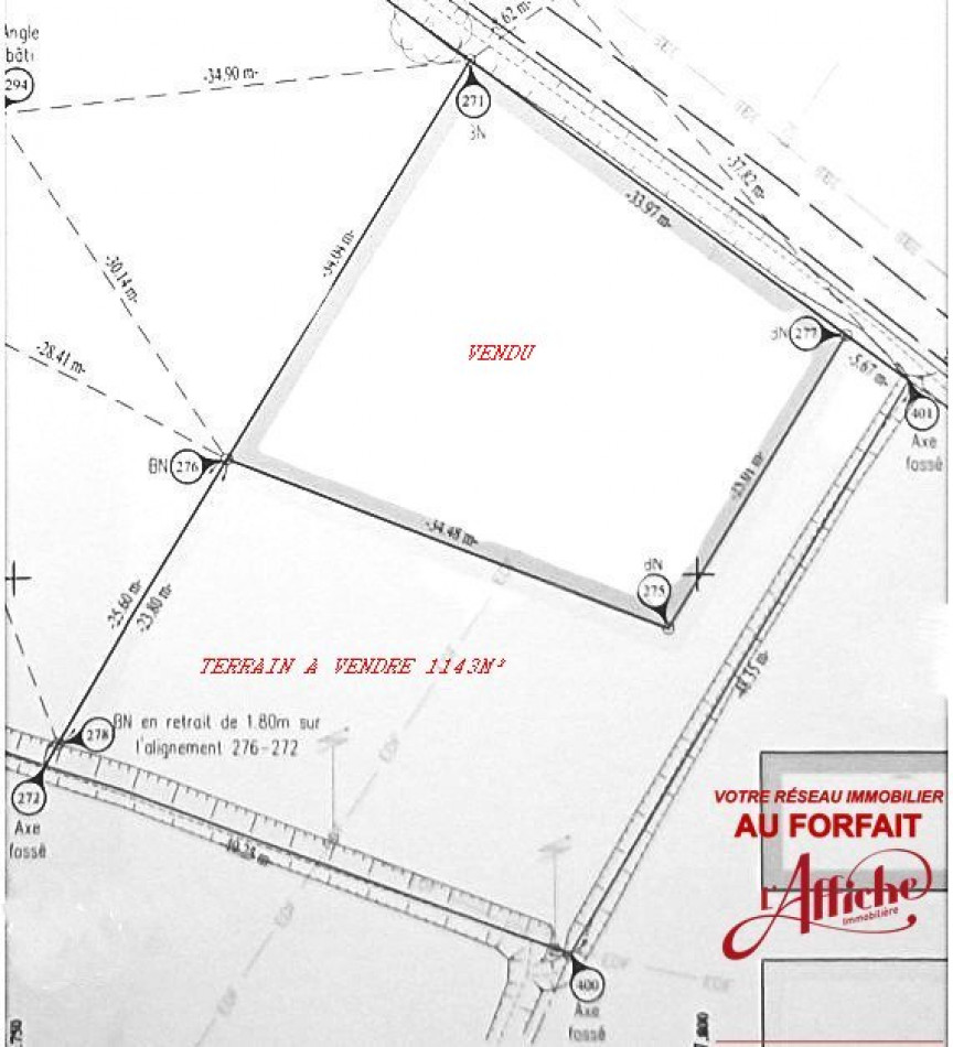 à vendre Terrain constructible Beaufort - Photo 3
