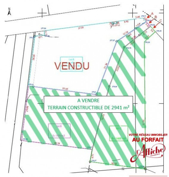 vente Terrain diffus (hors lotissement) Labastide-clermont - Photo 1