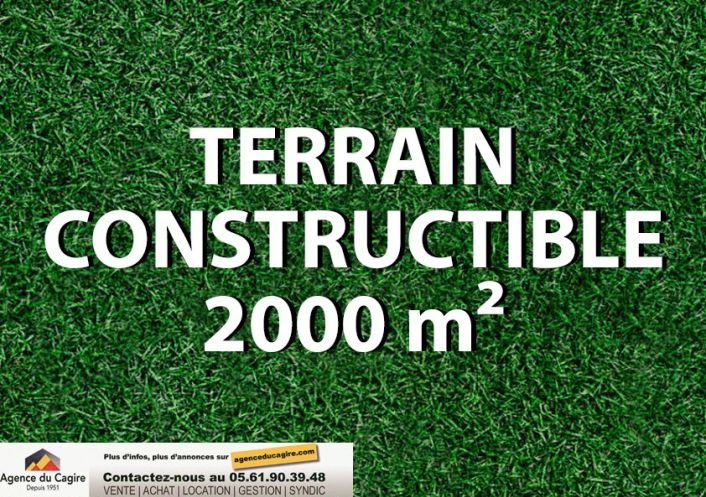 vente Terrain Prat Bonrepaux
