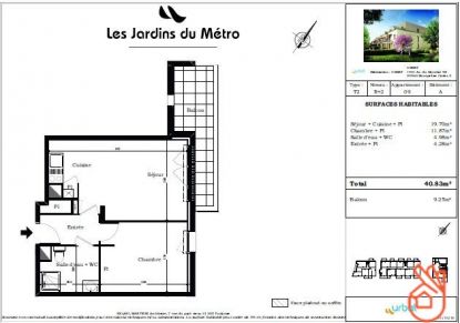 A louer Appartement Toulouse | Réf 310801375 - Bonnefoy immobilier 