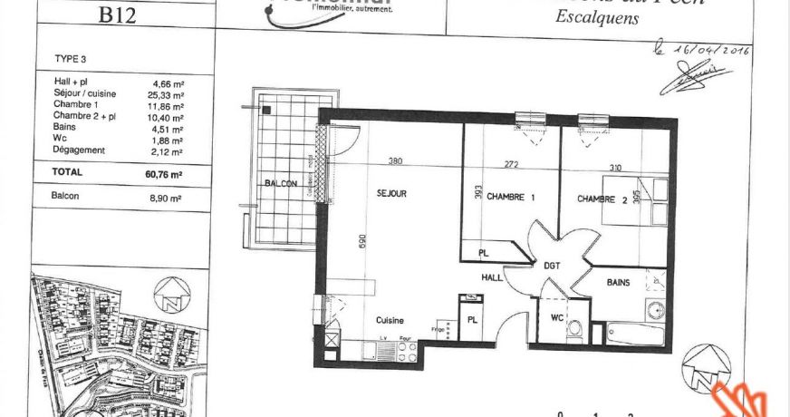 vente Appartement Escalquens